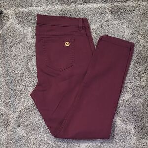 Michael Kors Women's Skinny Jeans - Burgundy